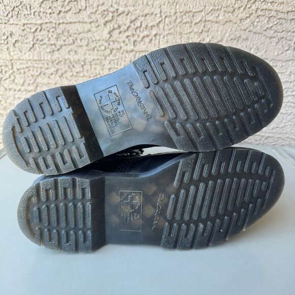 Dr Martens Swarovski Crystal Strap Boot Womens 8 Black Rare Limited Edition - Picture 8 of 16